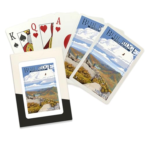 Baraja de 52 cartas Poker Blue Ridge Parkway Virginia