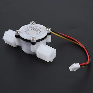 Water Sensor, Water Hall Effect Sensor Control Flowmeter G1/4 for Water Cooler, Coffee Machine, Water Filter
