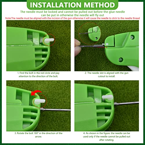 Clothes Garment Tagging Gun Set, Standard Retail Price Tag Attacher Gun, 6 Needles & 1000Pcs 1Inch And 2000Pcs 2Inch Barbs Fasteners For Store Warehouse Consignment Yard Sale #TOP3