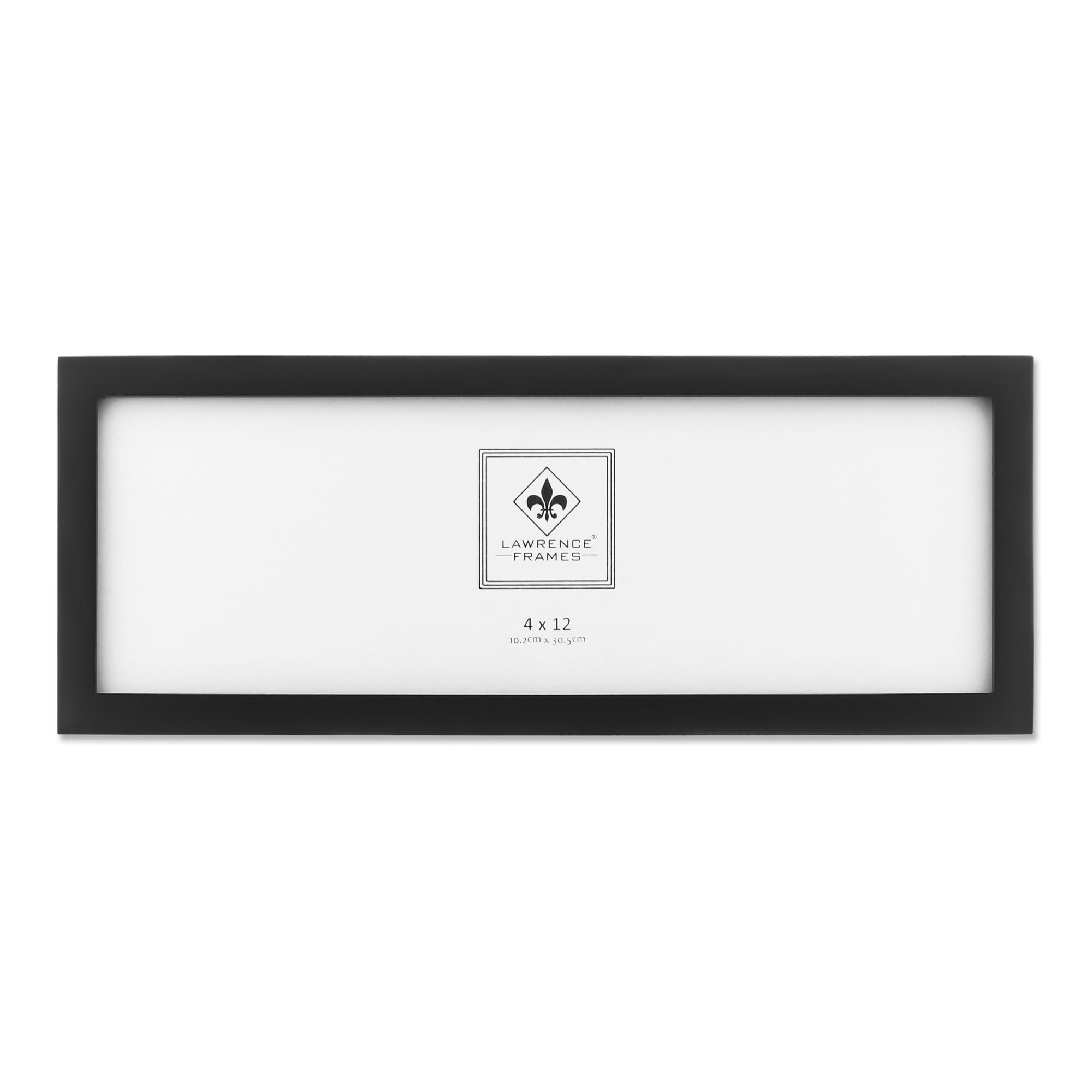 Lawrence Frames Frame, Wood, Black, 4x12