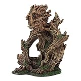 Alipis Pecera Decoraciones para Árboles Árboles Realistas Hombres Resina Acuario Registro Paisajismo Tronco Hueco Agujero Adornos Acuario Peces Escondite Reptil Accesorios para Gecko