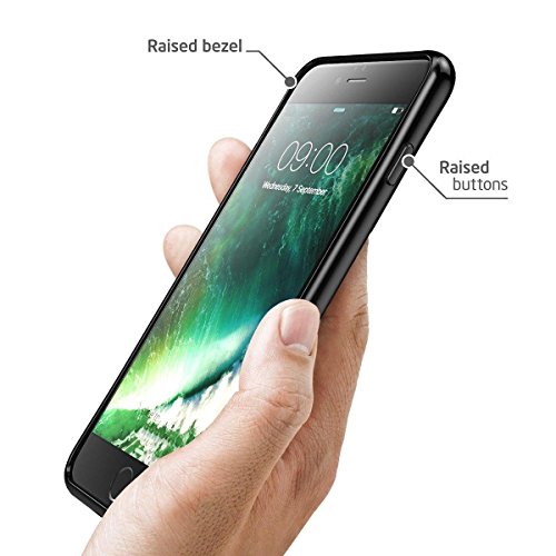 NWNK13 For iPhone iPhone 8 Plus/iPhone 7 Plus Case Crystal Clear Slim Fit Front & Back 360° Case Built-in Screen Protector Transparent Full Body Silicone Gel Mobile Phone Cover for iPhone 8+ - Image 3