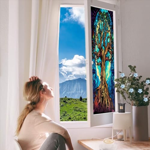 Vinilo para ventana con diseño artístico SOPIYRIO 31.5x47.2 pulgadas miniatura 5
