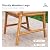 MFSTUDIO 5 Pieces Wood Patio Dining Set, Outdoor Teak Patio Table Chairs Set for 4, Square Acacia Wood Patio Table, 4 x Acacia Wood Patio Chairs with Woven Rattan Design for Garden, Backyard