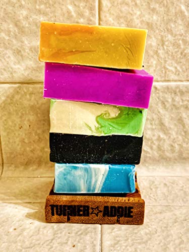 Turner And Addie Ringo (Unscented) Charcoal Face & Body Bar Soap For Teens | For Acne, Zits, Eczema, Blackheads, Oily Skin, Sensitive Skin | Natural Facial Cleanser With Shea Butter #TOP2