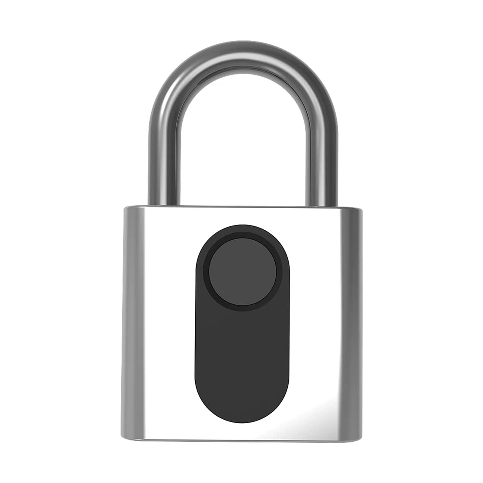 Candado Inteligente con Huella Dactilar Desbloqueo de huellas digitales inteligente bloqueo almacén candado pequeño para Seguridad