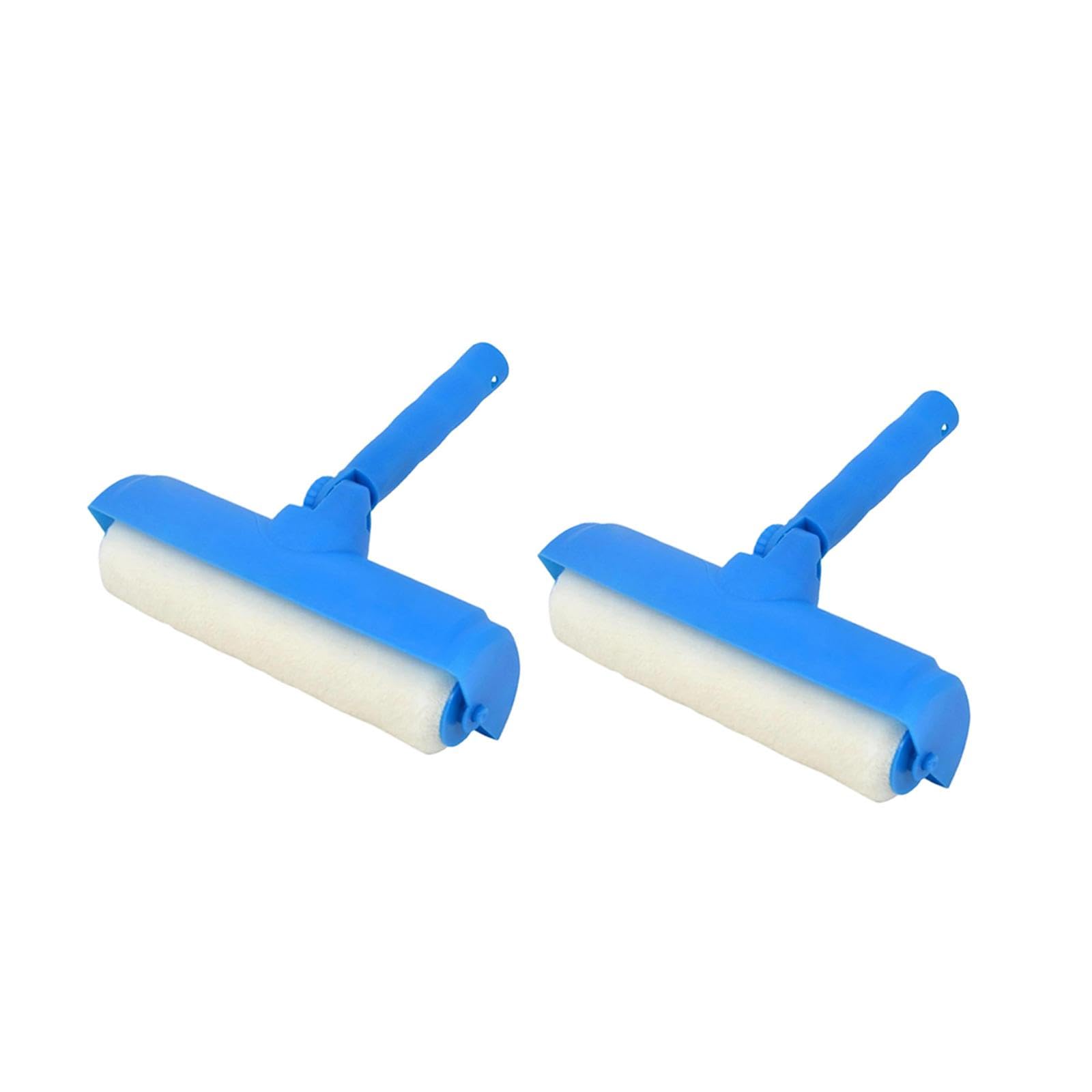 Sharplace 2x Rouleau de Peinture pour Plafond, Outil D'application de Peinture, Peinture Murale Lisse, Pinceau de Qualité Supérieure Sans Gouttes