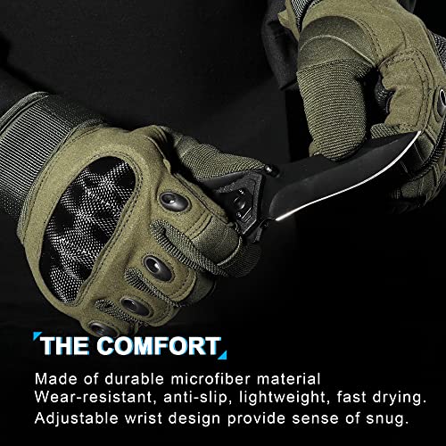 Image of WTACTFUL Tactical Gloves Men Women, Touchscreen Reinforced Palm