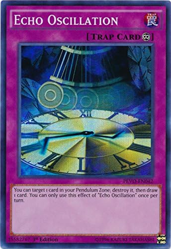 Echo Oscillation - PEVO-EN042 - Super Rare - 1st Edition - Pendulum Evolution (1st Edition)