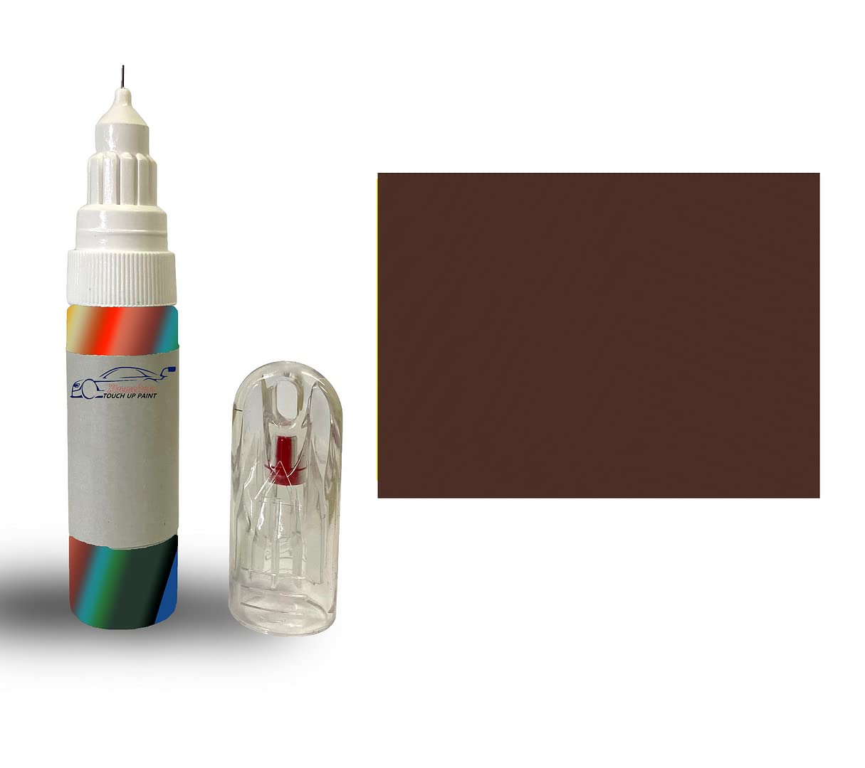Xtremeauto RAL 8016 Mahogany Brown Pen Shiny Gloss Glossy Touch Up Paint Brush Repair Scratch Upvc Pvc Metal Wood