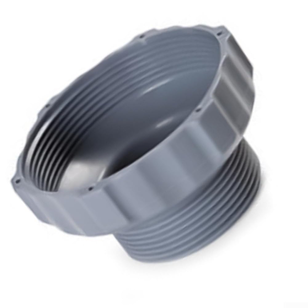 MEISO 4 Pezzi Adattatore Piscina, Sostituzione Adattatore Tubo Serie Intex A con Filettatura, Tubo Diametro 1,5 e 1,25, Adattatore Pompa per Kit