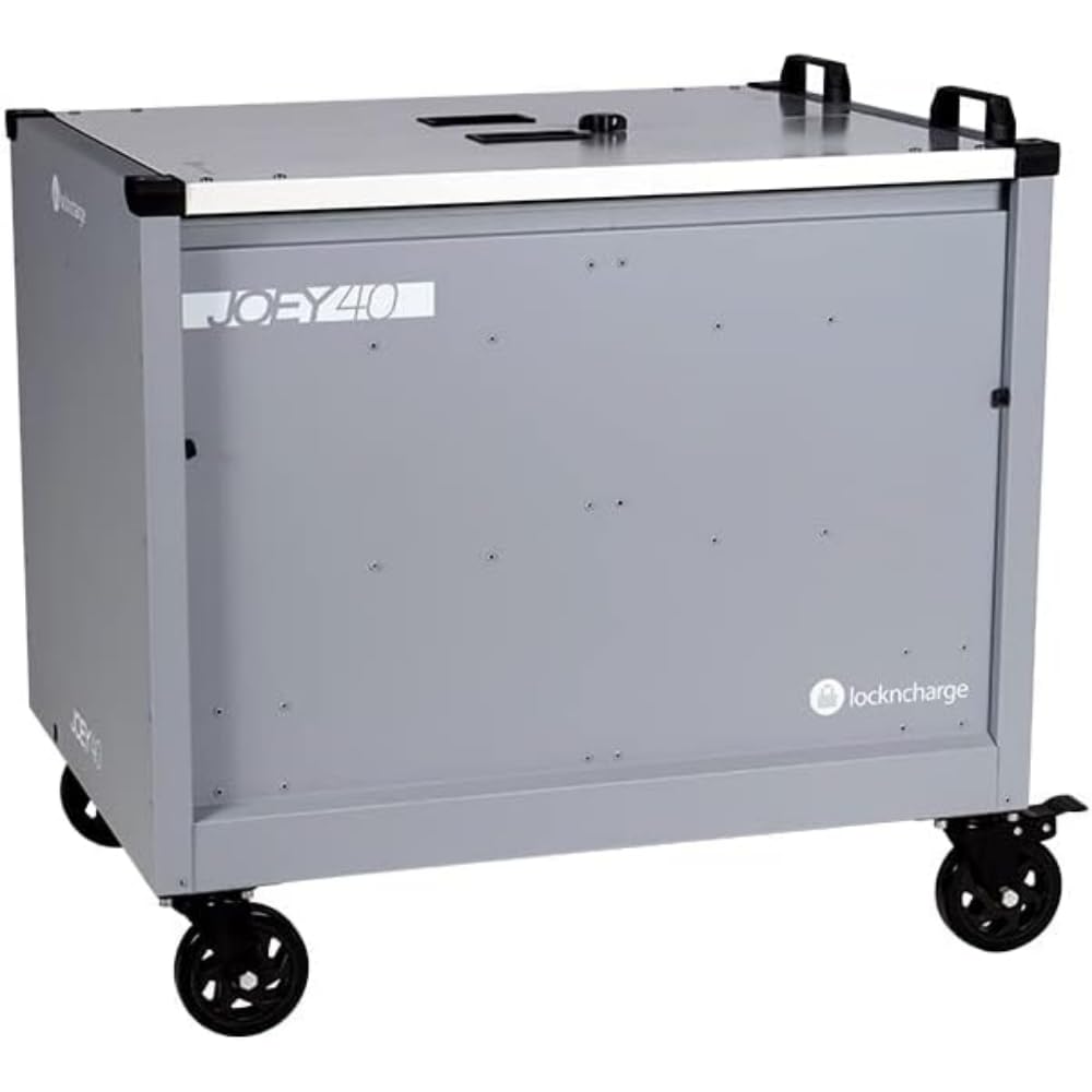 Lockncharge Joey 40 Grigio Carrello Multimediale (joey 40 Mk3 Cart For Devices Less Than 17in - Uk)