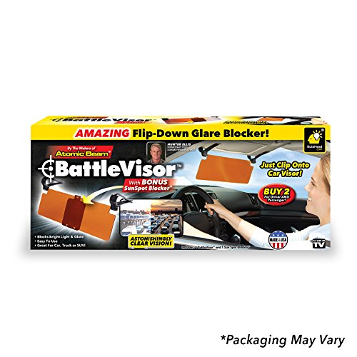 Bulbhead BattleVisor 13222 Transparent Anti-Glare Visor 1 Pack