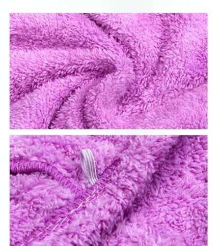 Serviette à cheveux secs ZONTO bonnet absorbant 2 pièces femmes