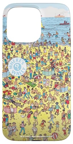 ウォーリーをさがせ the Beach Scene Front & Back スマホケース iPhone 15 Pro Max 用