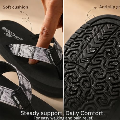 Image of ORTHO JOY Fancy Doctor Slipper || Orthopedic Fashionable /Comfortable slipper for Women