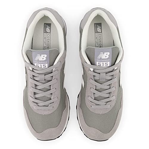 New Balance Men's 515 V3 Sneaker, Slate Grey/White/Aluminum Grey, 163