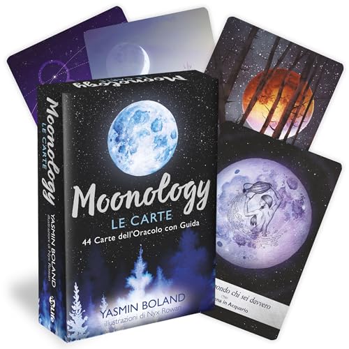 Le Carte dell'Oracolo Moonology. 44 carte oracolari con guida illustrata. Scopri la magia della luna e il potere delle fasi lunari.