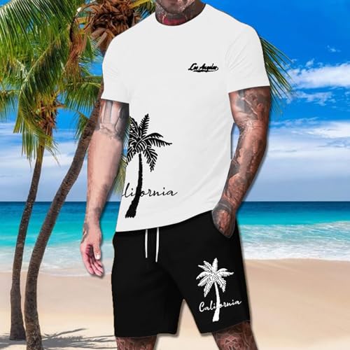 T-shirt imprimé érotique ensemble homme deux pièces sexy short pyjama nuit original - 3