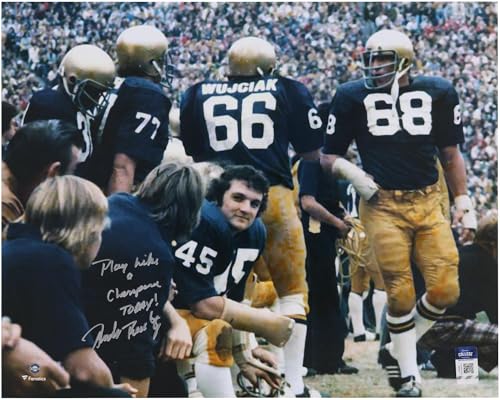 Rudy Ruettiger Notre Dame Fighting Irish Autographed 16" x 20"