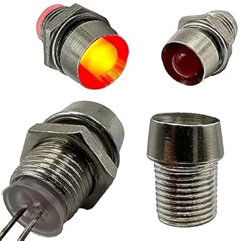 Lumetheus LED-sockel 5 mm metall silver – 100 stycken set ...