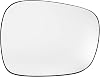 ACROPIX Car Rearview Passenger Side Heated Mirror Glass Replacement WBacking Plate Fit for BMW X3 - Pack of 1 White Glass