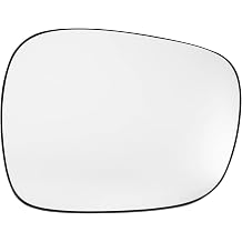 ACROPIX Car Rearview Passenger Side Heated Mirror Glass Replacement W/Backing Plate Fit for BMW X3 - Pack of 1 White Glass