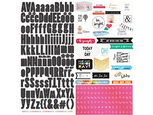 Webster's PagesMake A Wish Stickers 12-inch x 12-inch, Multicolor, 0.02x30.48x31.75 cm