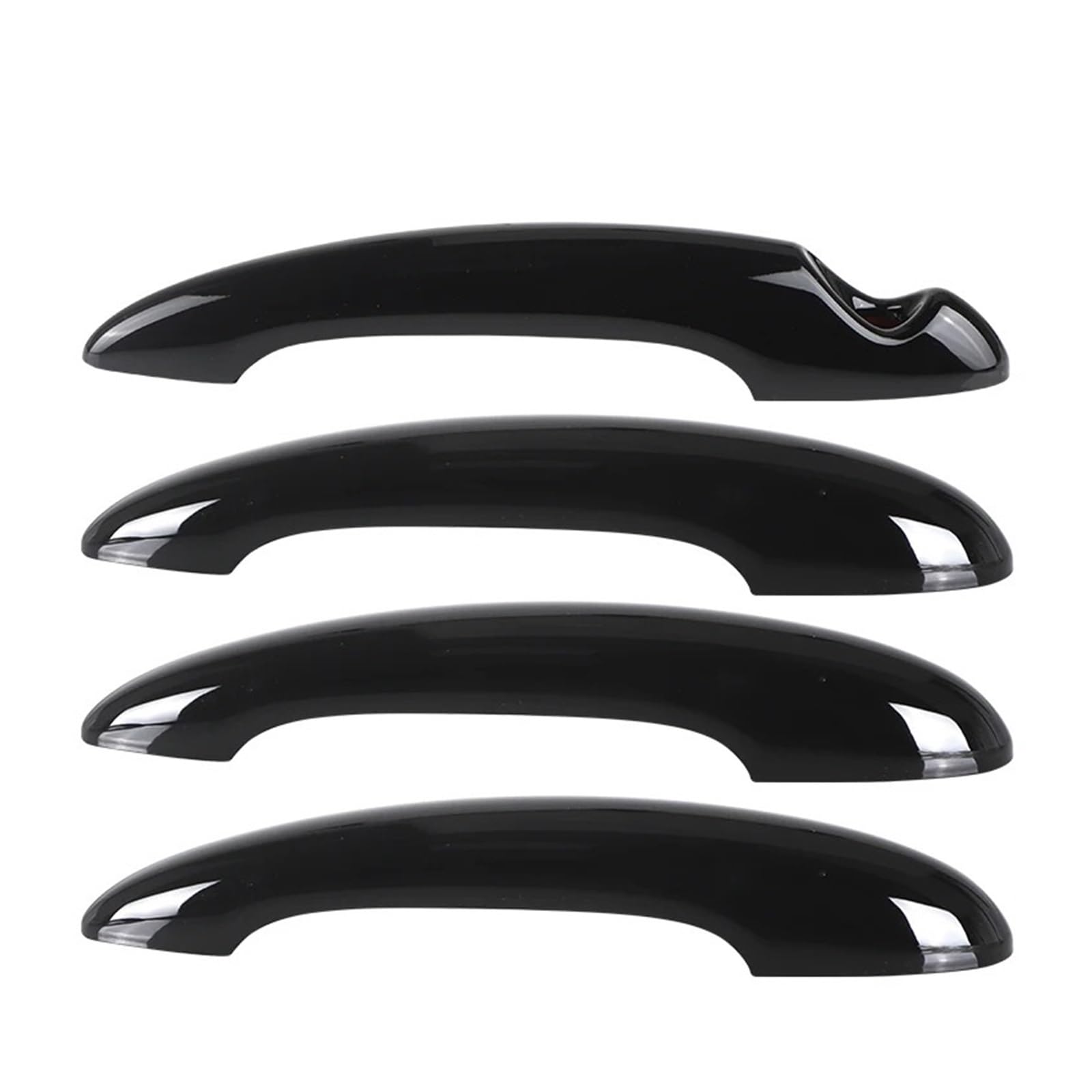 Nwkvjbhrgyq 4Pcs Car Door Handle Covers Trim Compatibility For Mini R60 Countryman Cooper S 2011-2016 4 Door Glossy Black Car-Styling Accessories ﻿
