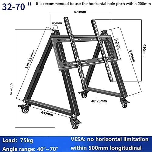 Soporte móvil para TV de 32 a 70 pulgadas, modelo SC5100 miniatura 2