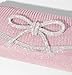 Trisapu Bow Evening Bag Sparkly Clutch Purses for Women Wedding Glitter Rhinestone Party Prom Purse Dressy Clutch Bags Pink