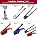 SexyRobot Poly Strapping Tensioner Cutter Manual Banding Tools, Manual Banding Tool for Width 1/2