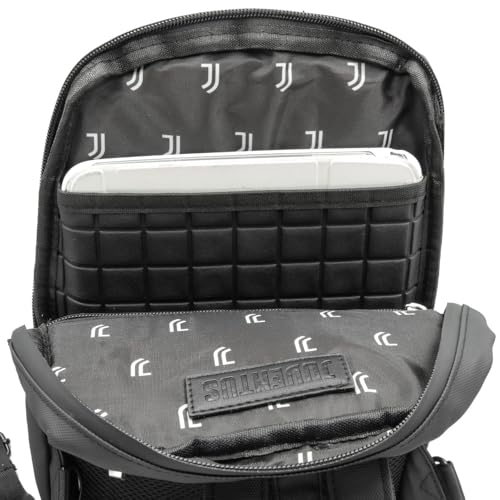 JUVENTUS 133459 Juve, Bolso Travel monohombro/Mochila Unisex Adulto, Negro, M