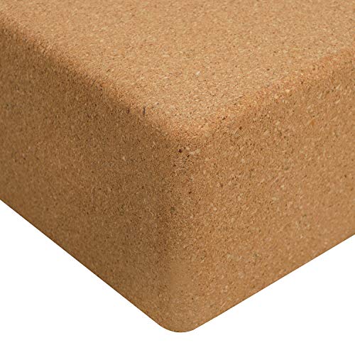 Hossejoy Yogablok, kurk, set van 2, natuurkurk, yogablokken, yogablok, kurkblok, set, yoga, pilates, training, stretchoefeningen voor beginners en gevorderden - Image 8