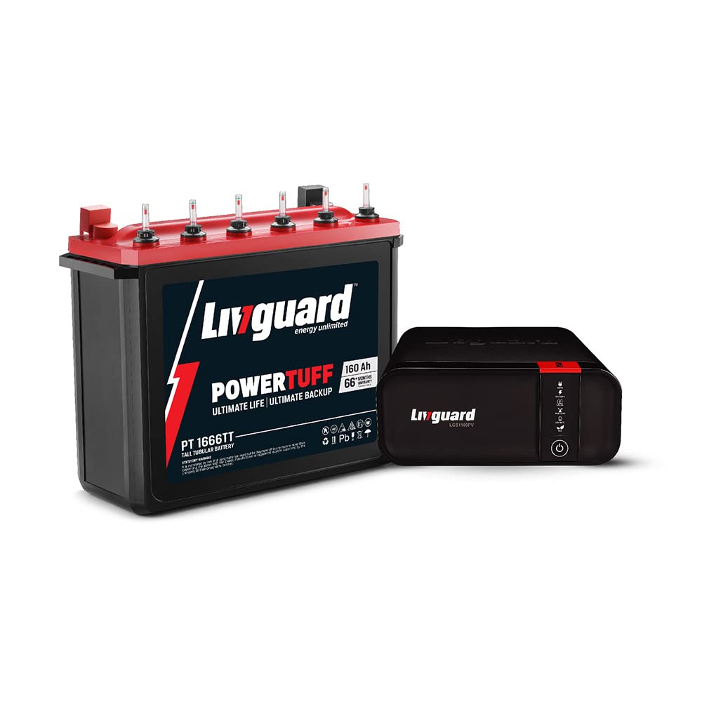Buy Livguard Inverter and Battery Combo with Maximum Warranty & Extra Backup, Inverter with