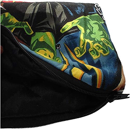 Hemet Horror Movie Hollywood Monsters Wallet, Green, One Size4