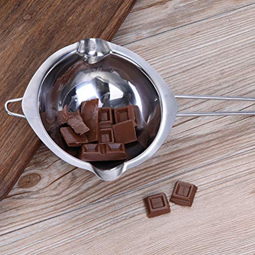 DOITOOL Panela de aço inoxidável, aquecedor de manteiga, pote de derretimento de chocolate, tigela d