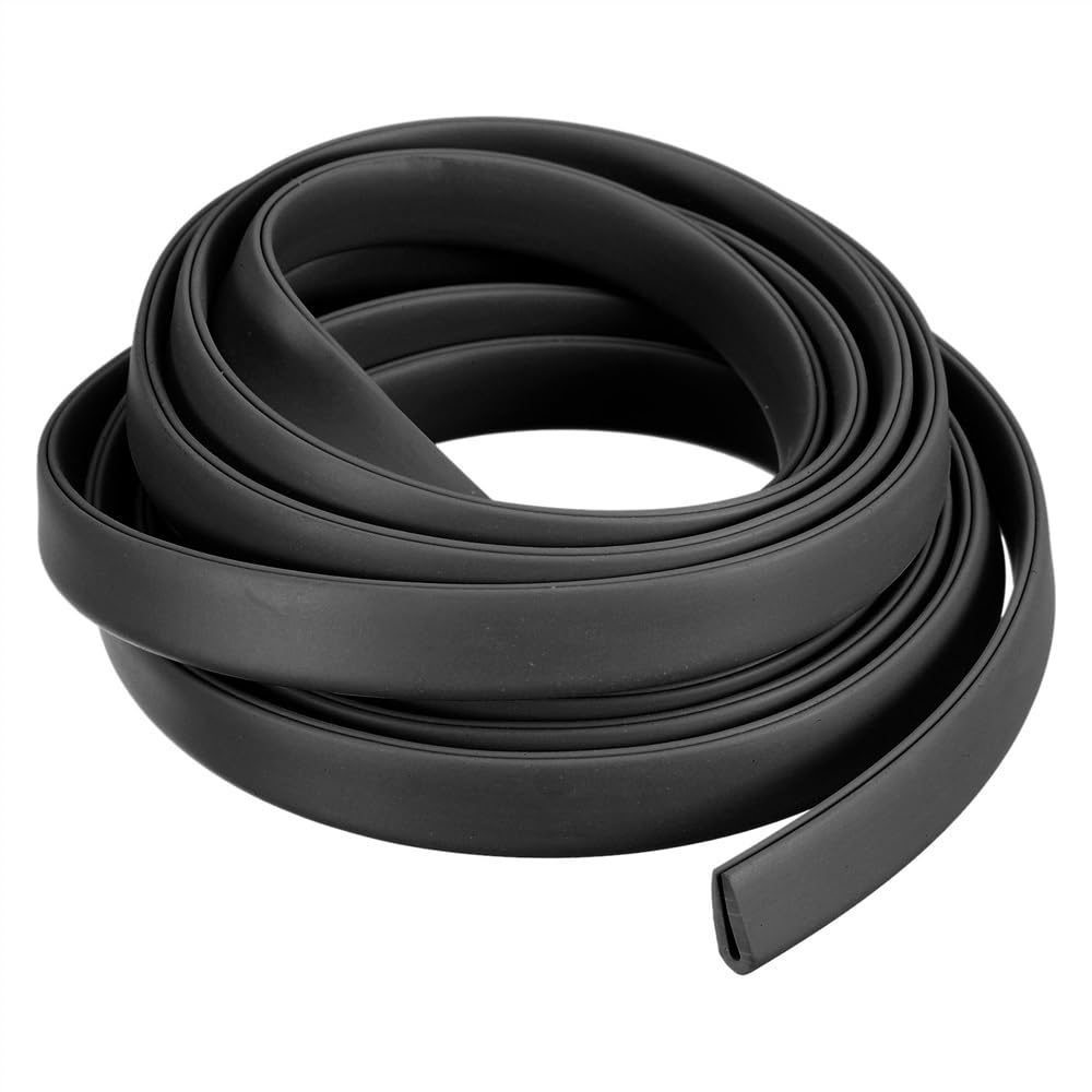 U Channel Edge Trim Rubber Guard Seal Strip(2mx6mmx13.5mm)