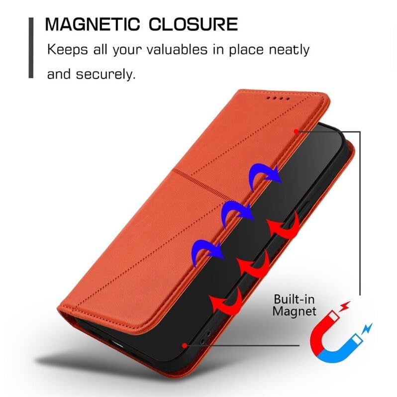 Protection Google Pixel 8 violette type étui magnétique antichoc avec support