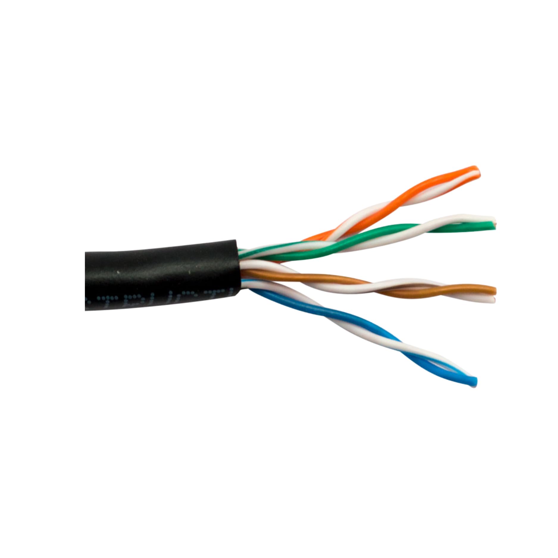 Simply45 SCP CAT5E 350 MHz 24 AWG Solid BC 4PR UTP, ANSI/TIA 568.2-D, CMR ETL, PVC JKT, nero, 300 m, CAT5E-BK-ETL