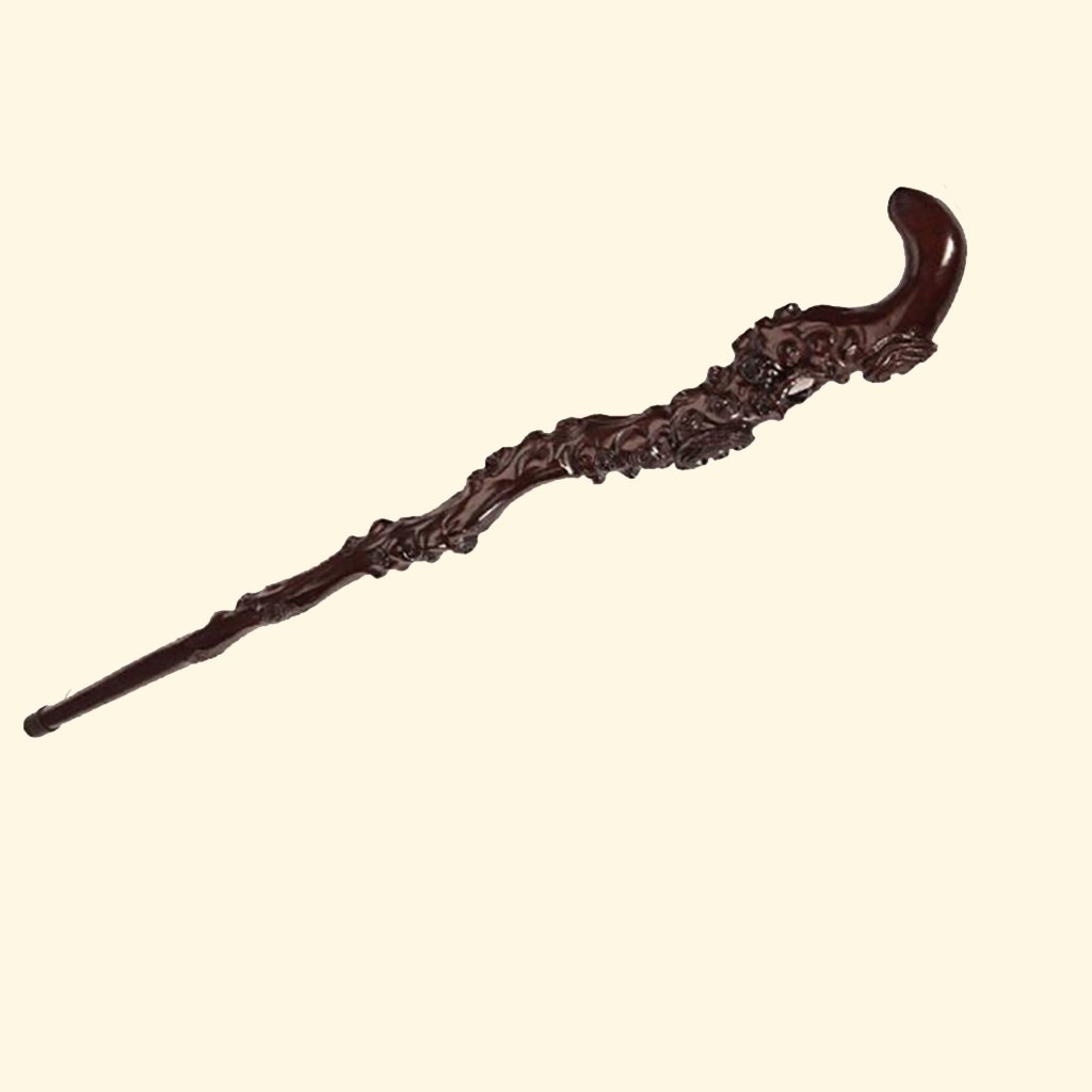 Amazon.co.jp: 木製の杖杖杖レッドウッドの杖木彫り2種類のモデル95cm