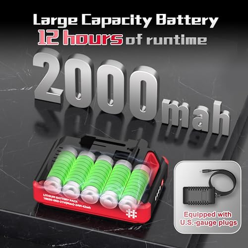 SHIJING Máquina de nivelamento de vibração, ferramenta de instalação sem fio com 6 velocidades ajust