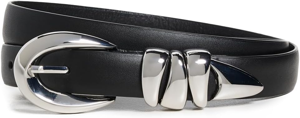 Madewell Women's Chunky Metal Leather Belt