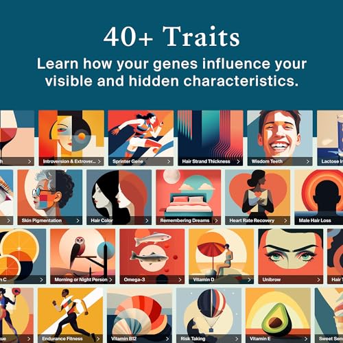 Ancestrydna BD14534 + Traits Genetic Test Kit: Personalized Genetic Traits, Dna Ethnicity Test, Origins & Ethnicities, Complete Dna Test, Ancestry Reports thumb #2