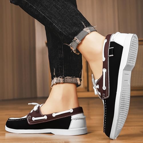 Mens Casual Business Sneakers, Comfort Flats Driving Slip On Shoes for Men4