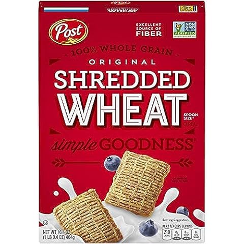 Post Original Shredded Wheat Breakfast Cereal Cover