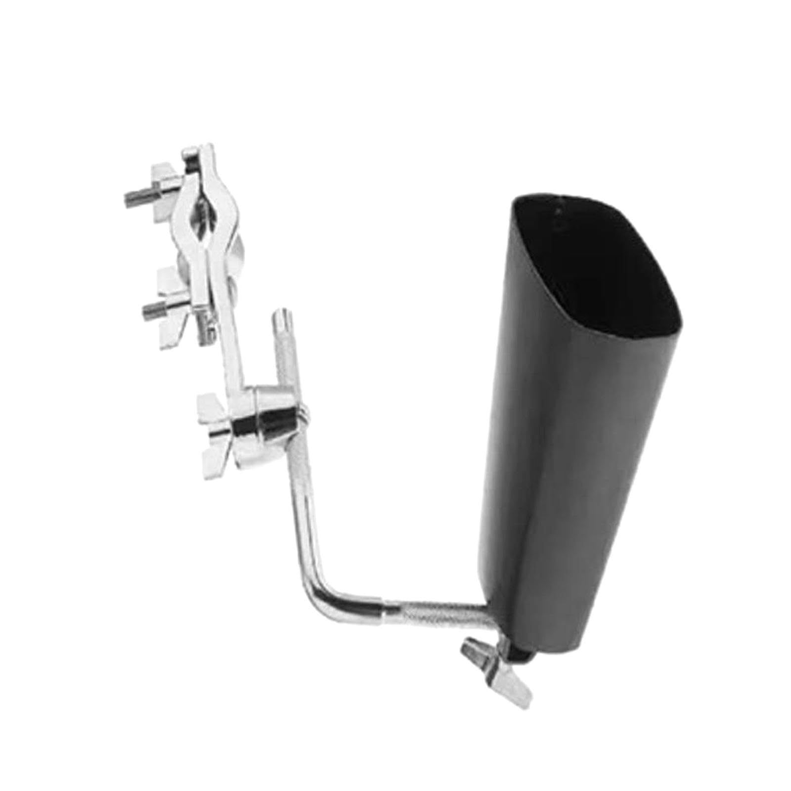 Generic Metal Cowbell with Mounting Clamp for Drum Set, 6inch