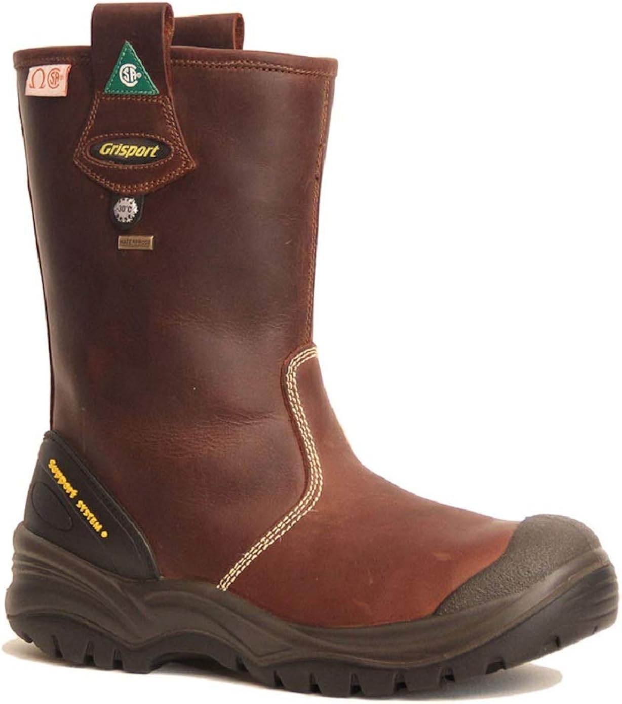 pull on work boots canada