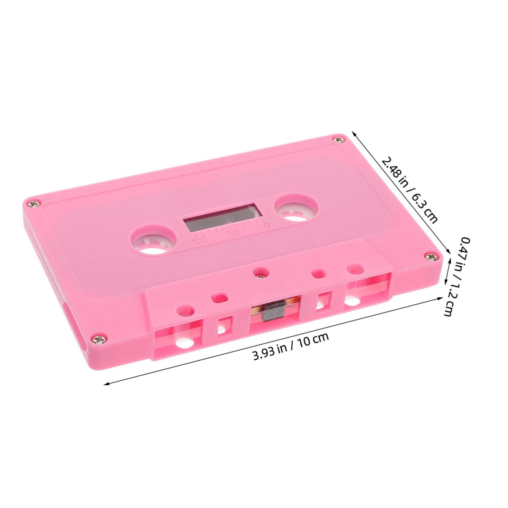 Mikinona Retro Charm Pcs Cassette Tape Box Empty Cassettes Music Party Decorations