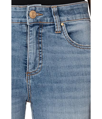 KUT from the Kloth Womens Ana High-Rise Fab Ab Flare-Baby Dn All Over Harmonious Size: 00 Inseam: 333